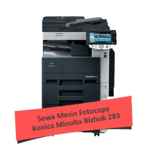Sewa Mesin Fotocopy Konica Minolta Bizhub 283